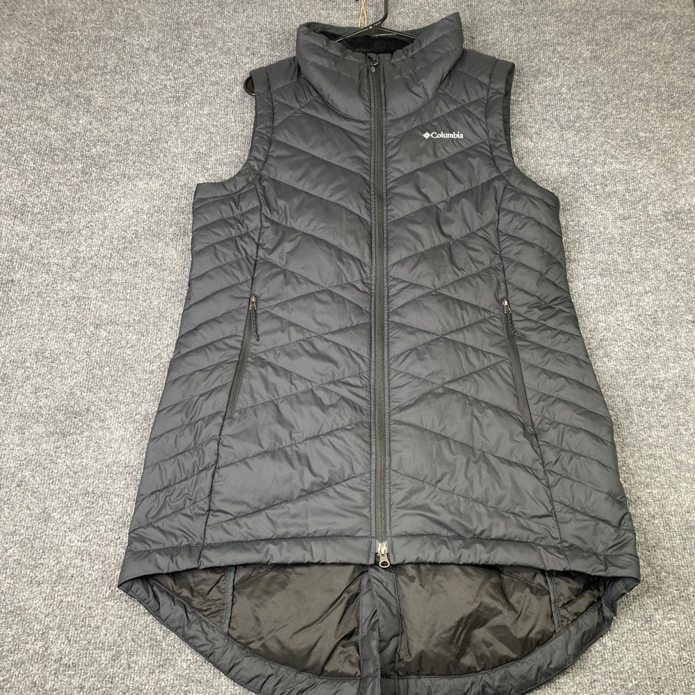Columbia Heavenly Long Omni-Heat Infinity Insulated Vest Black XL WK0232